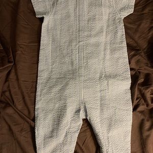 Monica & Andy Seersucker one piece